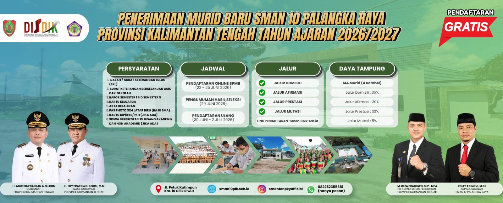 Banner Informasi Sekolah